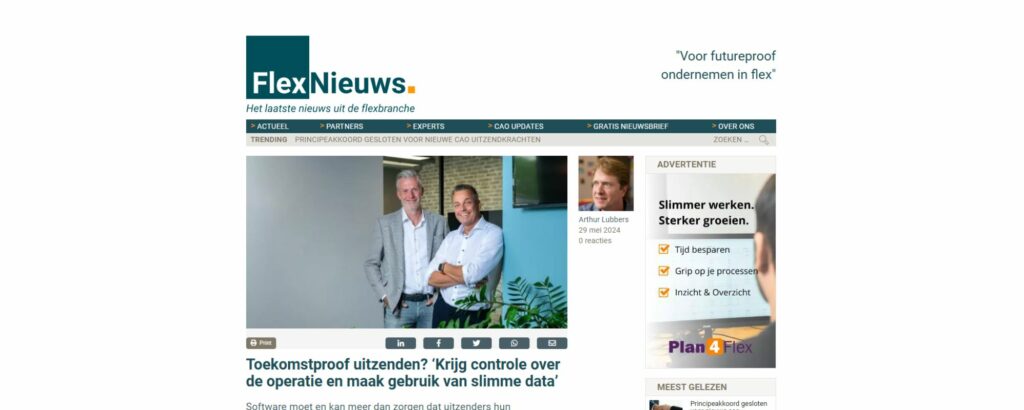Flexnieuws Plan4Flex