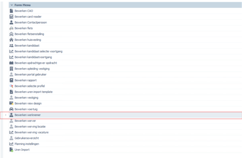 Logging overzicht Plan4Flex