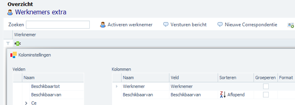 Aangepaste weergaves