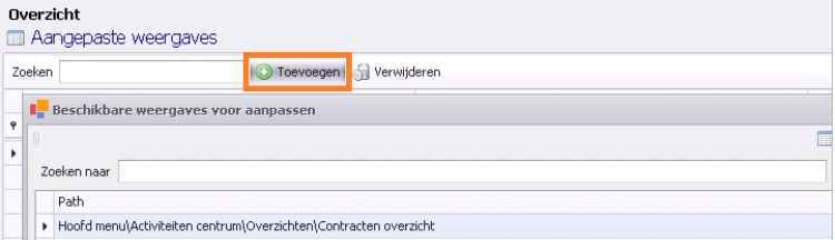 Plan4Flex contractenoverzicht