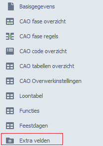 Extra velden Plan4Flex