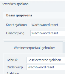 Wachtwoord vergeten