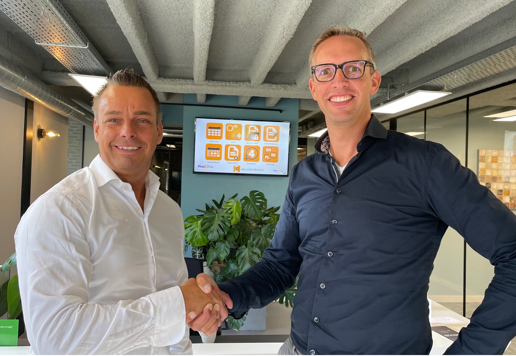 Plan4Flex en Pjotr handdruk