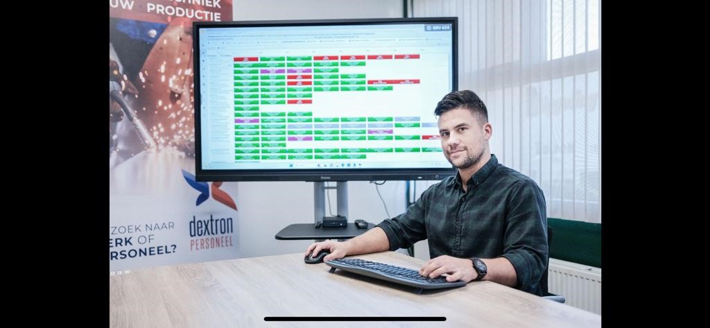Plan4Flex in bedrijf bij Dextron personeel.