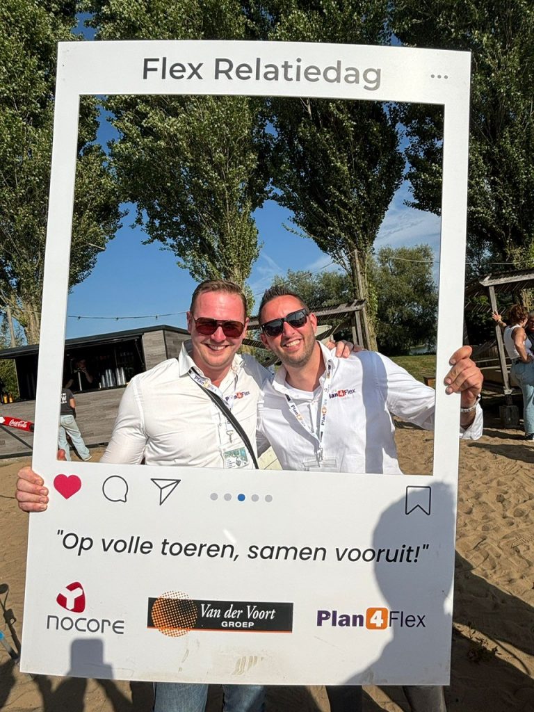 Flex relatiedag Bas en Kevin